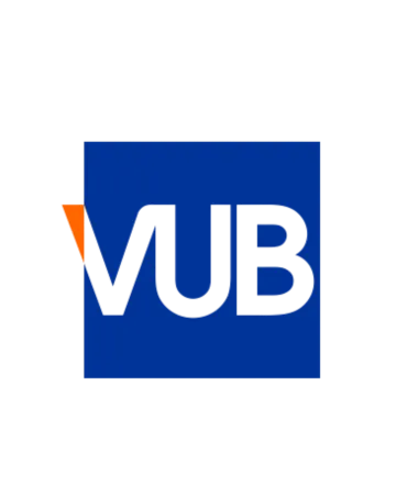 Logo van VUB (Vrije Universiteit Brussel)